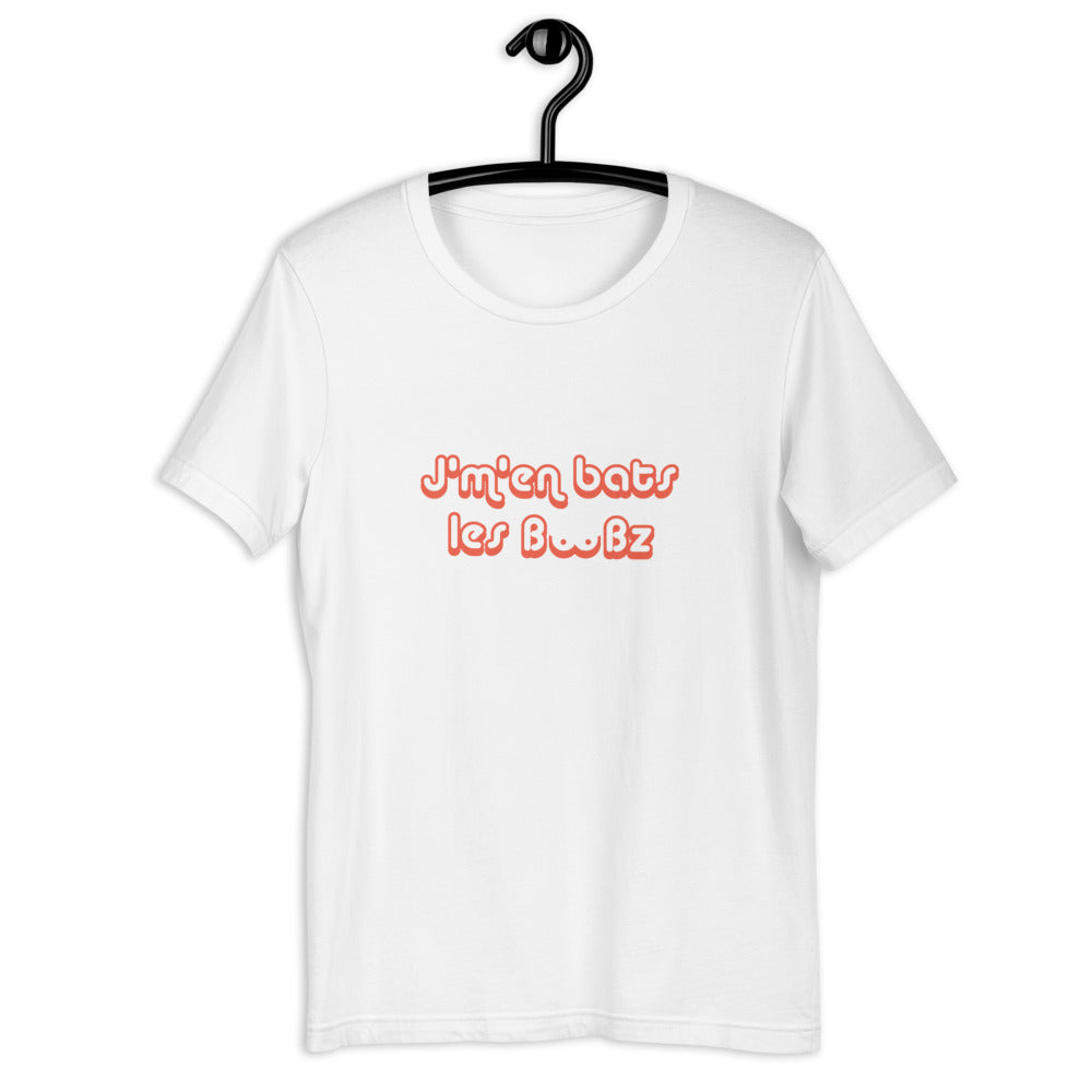 T-shirt - J'M'EN BATS LES BOOBZ