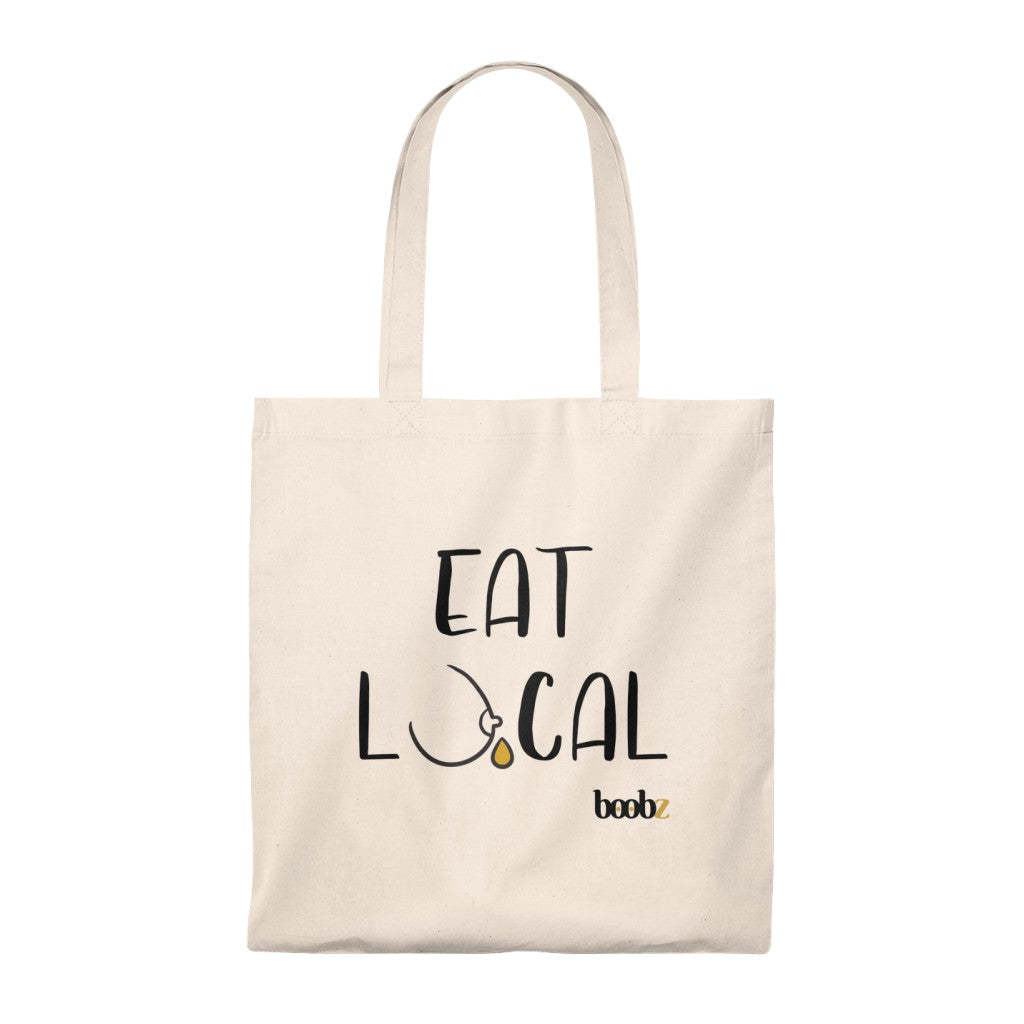 Tote bag - EAT LOCAL - Boobz Shop