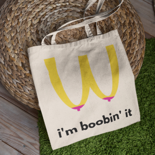 Tote bag - I'M BOOBIN IT - Boobz Shop