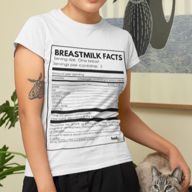 T-shirt - BREASTMILK FACTS